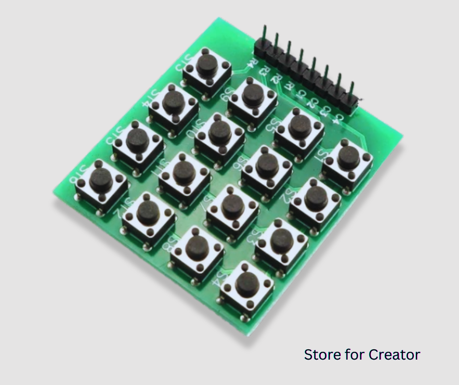 4×4 Matrix Push Button Module