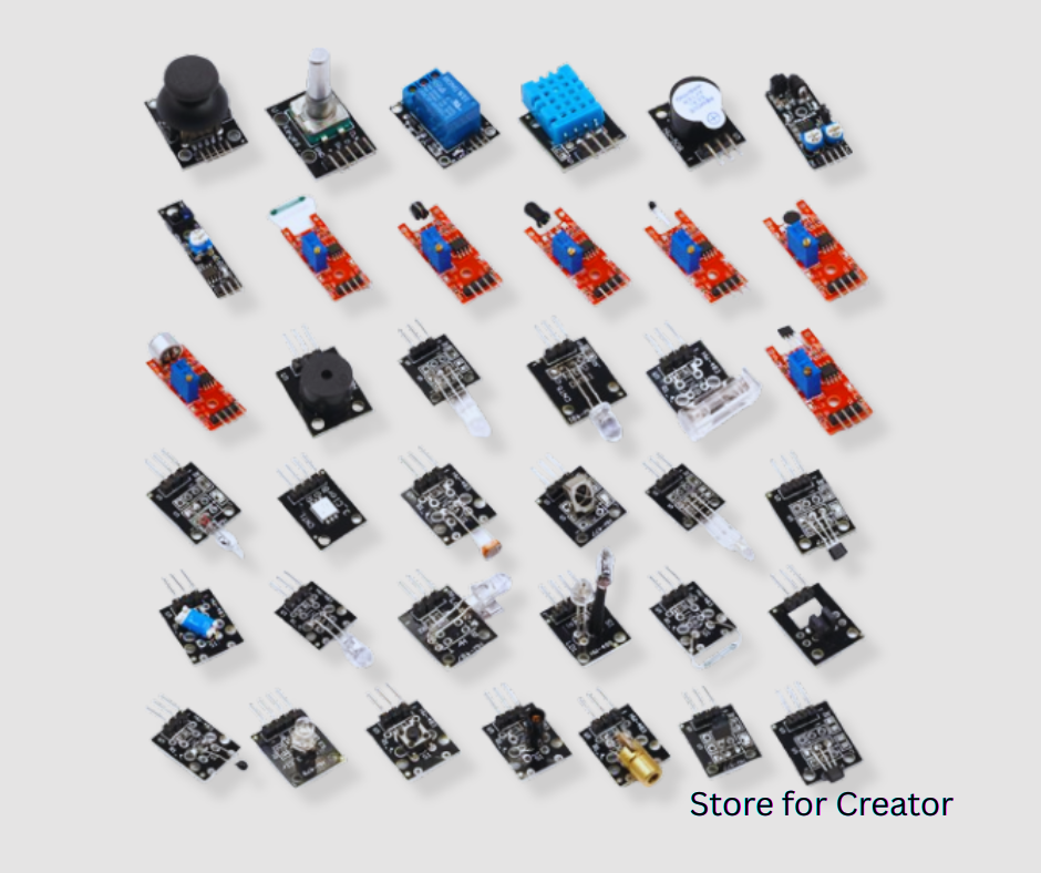 37 in 1 Sensor Kit With Bag