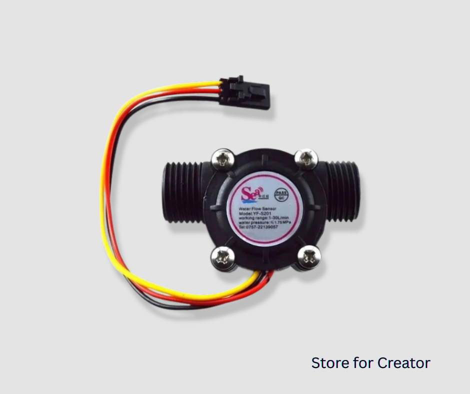YF-S201 Hall Effect Water Flow Sensor