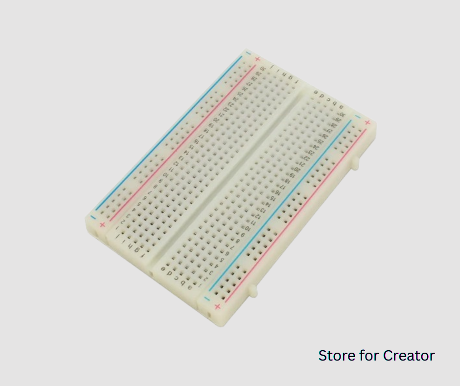 Breadboard (400 Points, White)
