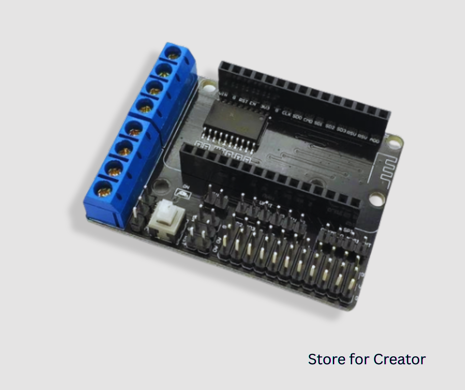 ESP8266 CP2102 Motor Driver Shield (L293D)