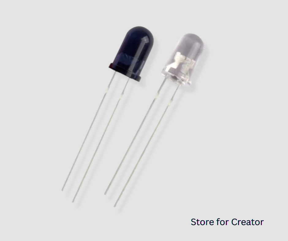 IR Infrared Transmitter and Receiver (5mm)x 1 Set