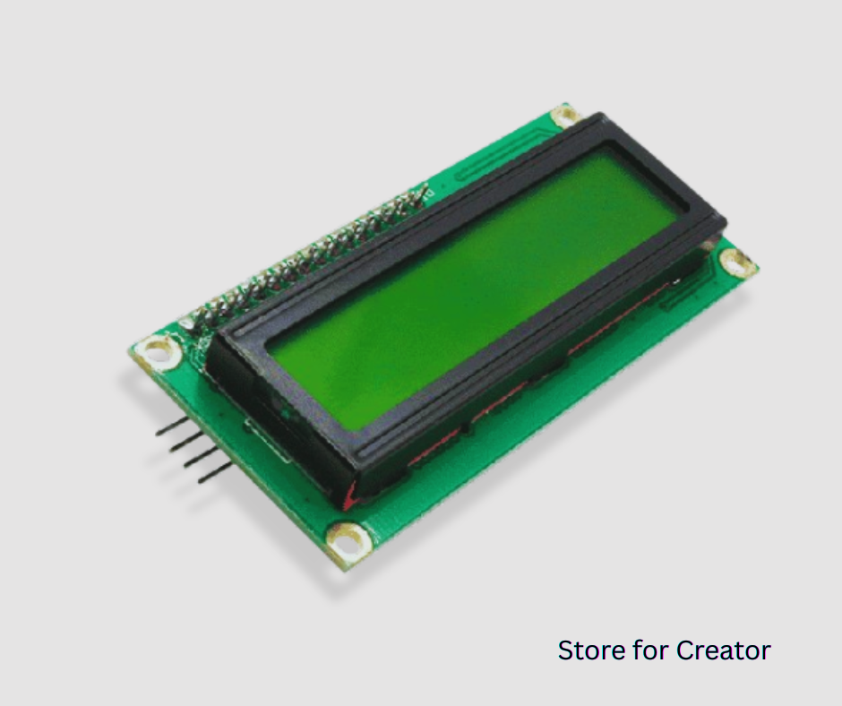 16×2 LCD Display Module + I2C Expander Module