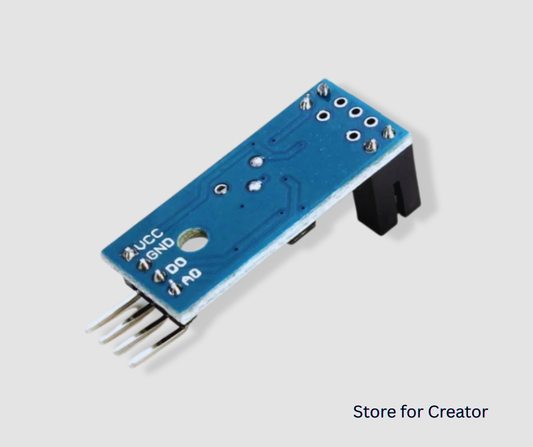 51 / AVR / PIC Slot Type IR Optocoupler Speed Sensor Module LM393