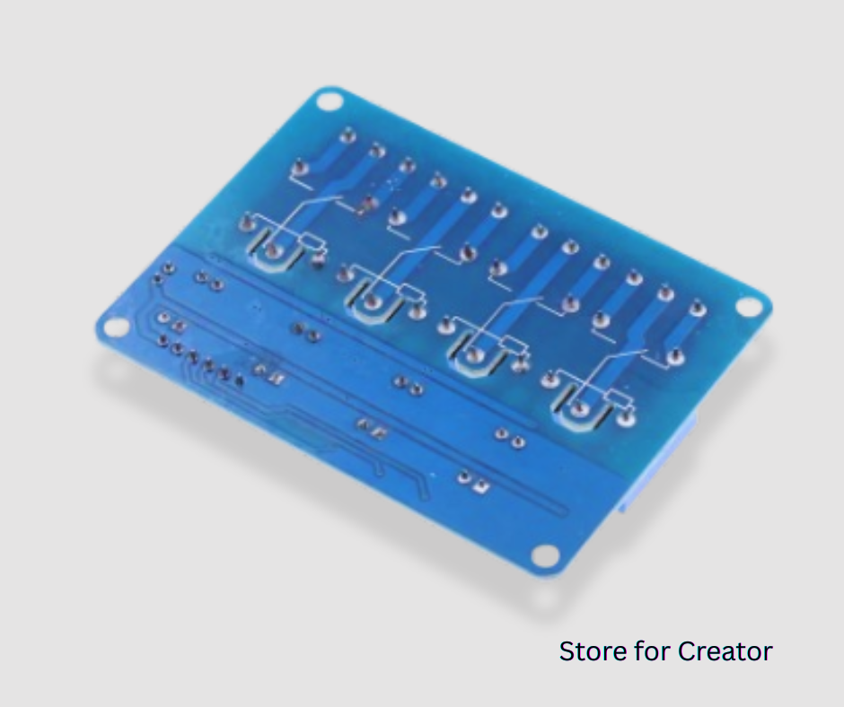 4 Channel Relay Module (5V,10A)