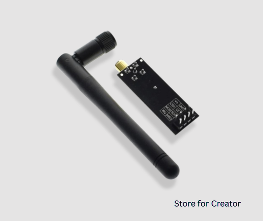 NRF24L01+PA+LNA Long Distance Wireless Module with Antenna (1.1 km, 2.4GHz)
