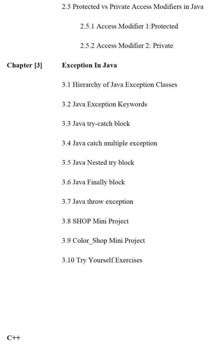Java Advanced