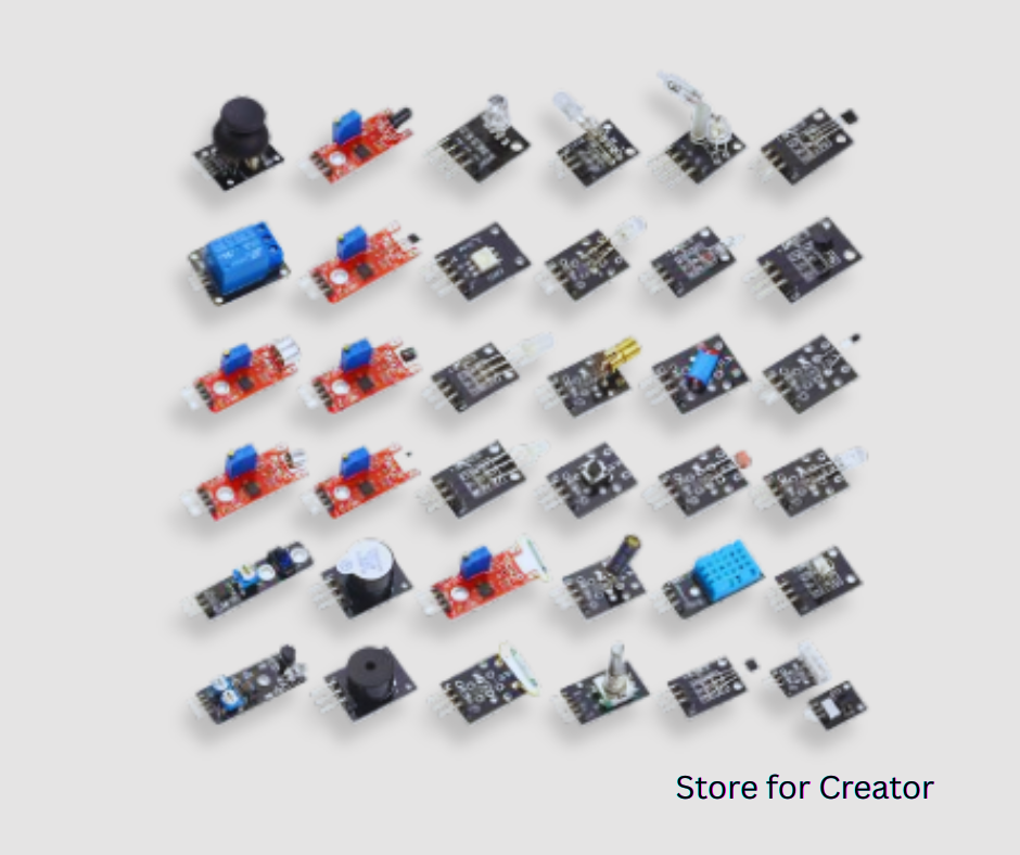37 in 1 Sensor Kit With Bag
