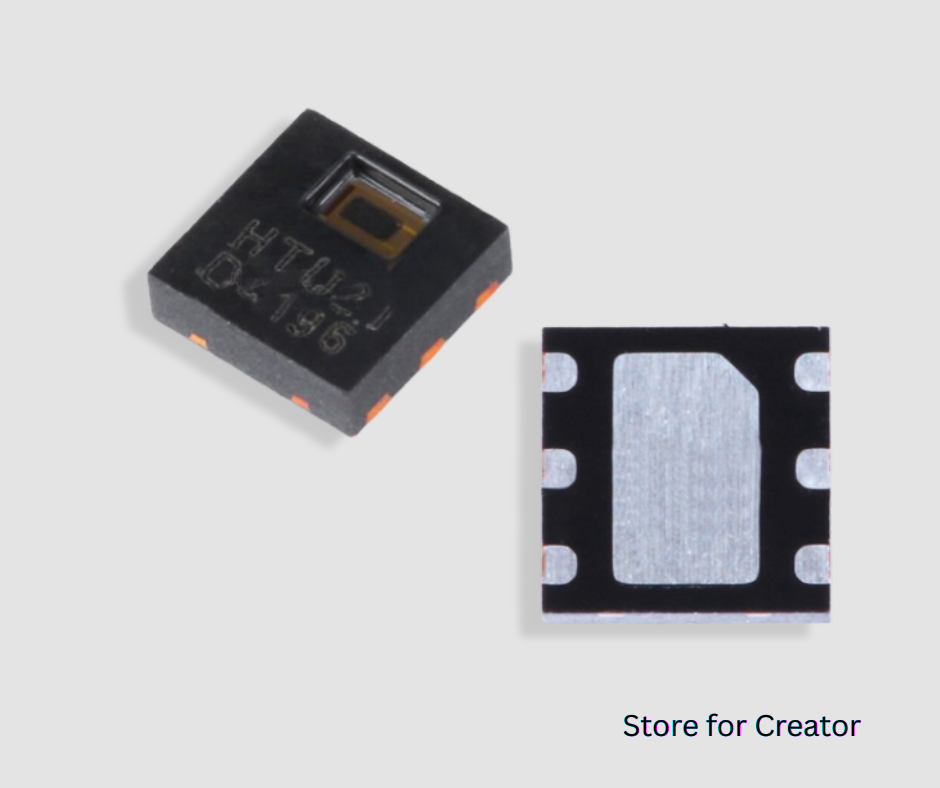 HTU21D Temperature and Humidity Sensor (DFN-6)