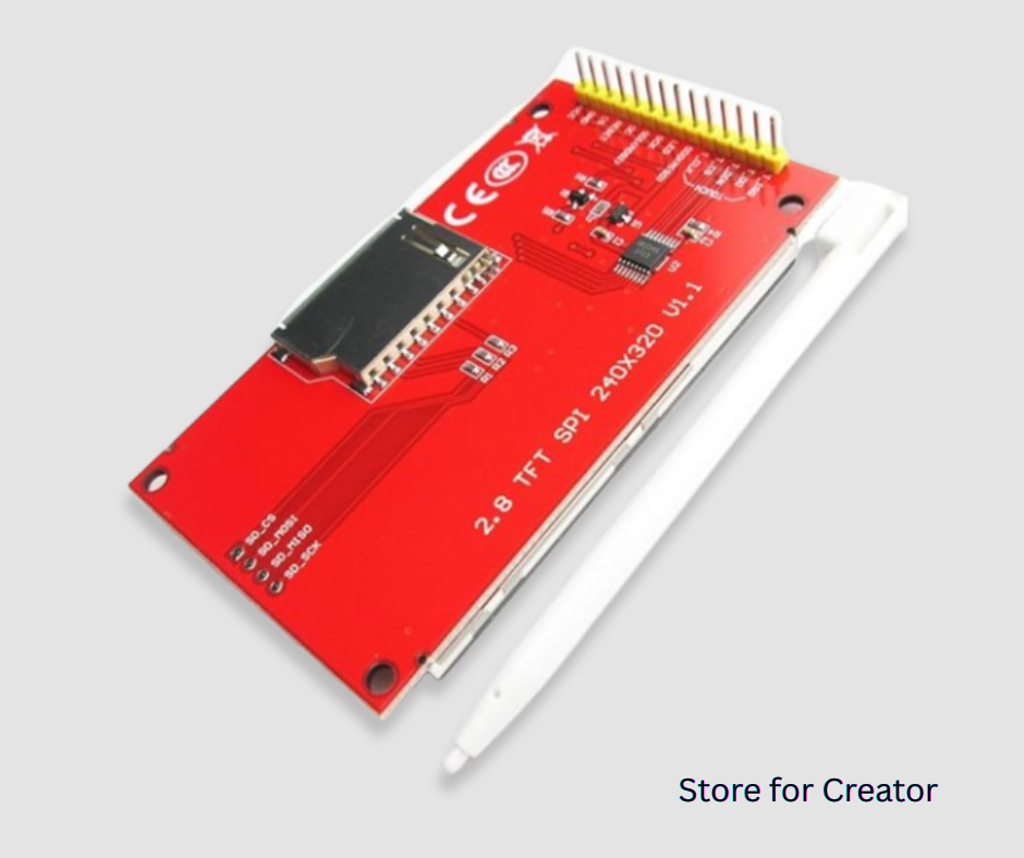 SPI TFT Display Module with Touch (ILI9341 / 2.4″ / 240*320)