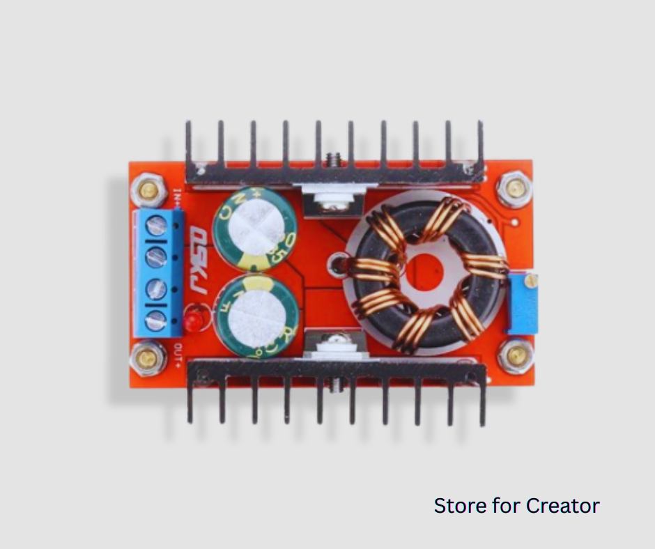 DC-DC Step-up Adjustable Power Supply Module (150W, 6A)