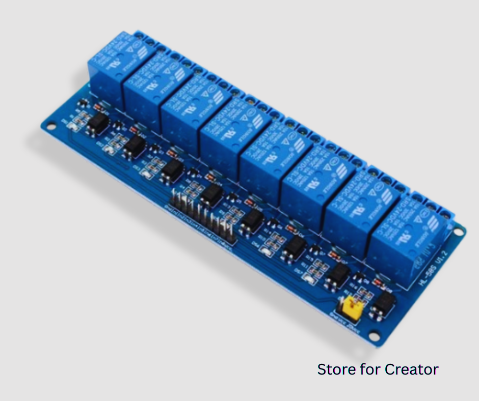 8 Channel Relay Module (5V,10A)