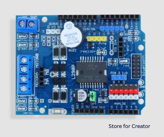 L298P Motor Driver Shield