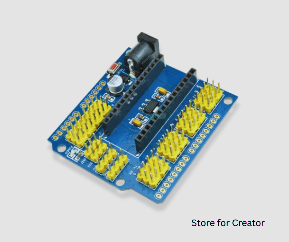 Arduino Nano Extension Board Red ( I/O )