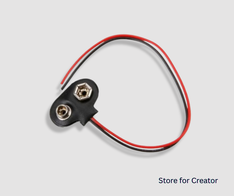 9V Battery Socket (10cm)