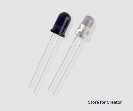 IR Infrared Transmitter and Receiver (5mm)x 1 Set