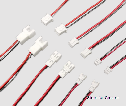 PH2.0 JST Wire Connector (Male+Female, 20cm)