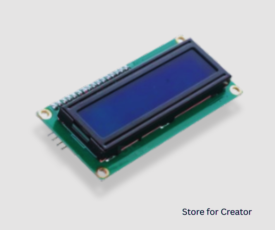16×2 LCD Display Module + I2C Expander Module