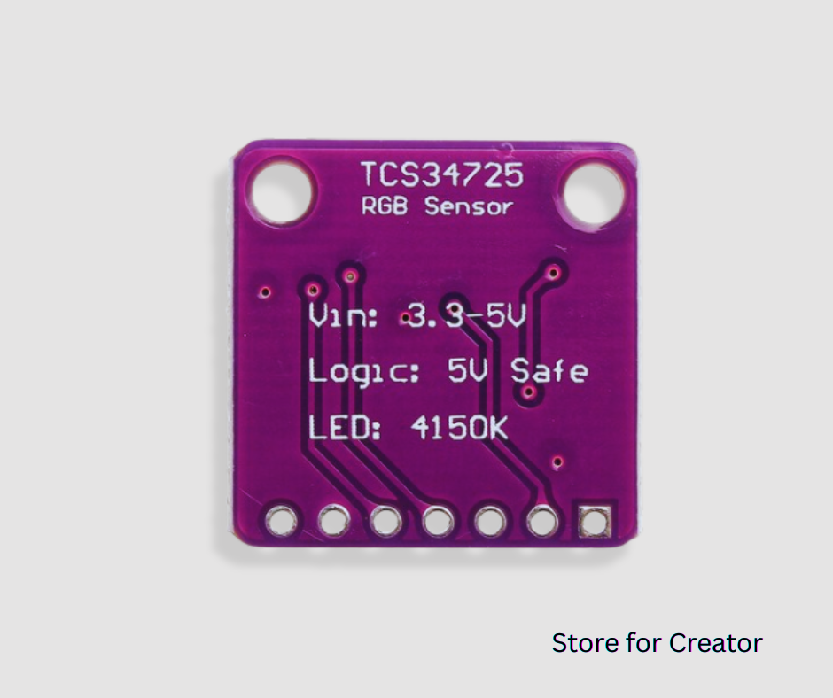 TCS34725 RGB Sensor Module