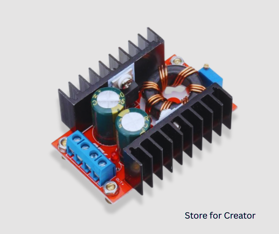 DC-DC Step-up Adjustable Power Supply Module (150W, 6A)