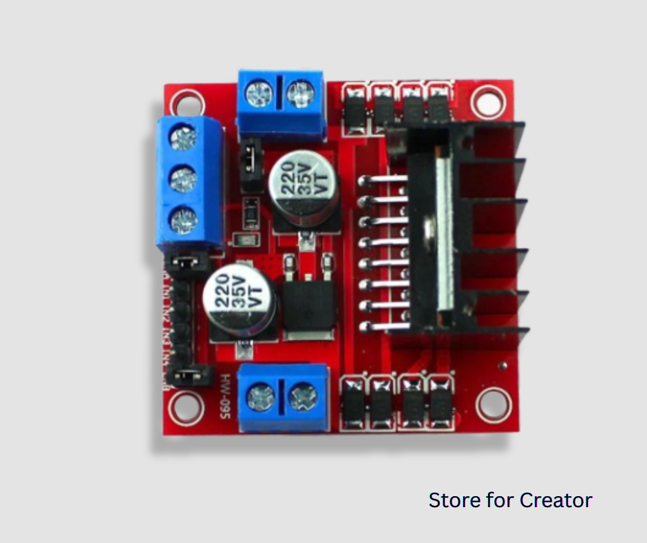 L298N Dual H-Bridge Motor Driver Module